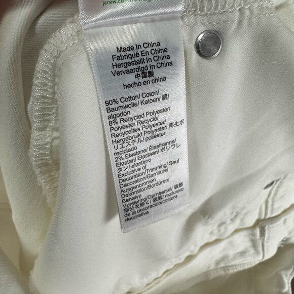 J Crew 2003 Bootcut Denim White Wash Jeans US Women's 28 Tall New - Picture 5 of 7